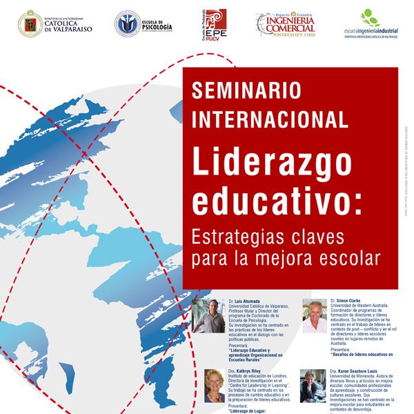 Lee más sobre el artículo Seminario «Liderazgo educativo desde una mirada internacional: estrategias claves para la mejora escolar»
