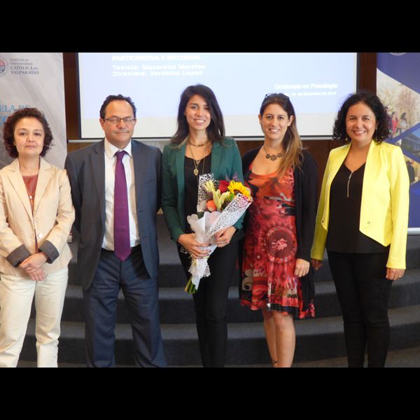 Lee más sobre el artículo Nueva Doctora en Psicología presentó innovadora investigación sobre gestión de convivencia escolar en niveles intermedios