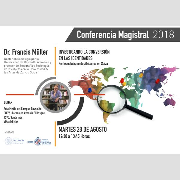 Lee más sobre el artículo Conferencia Magistral «Investigando la conversión en las identidades: Pentecostalismo de Africanos en Suiza»